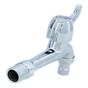 SIBIRU Kran Kuningan Tembok Engkol (CL- LONG HOSE) 8106 H