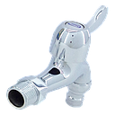 SIBIRU Kran Kuningan Tembok Engkol (CL-STD HOSE) 8109 H