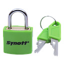 Synott Gembok Koper Brass (25mm)-HIJAU