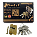 Sherlock Cylinder Kunci - BRASS (DOUBLE SAFE)