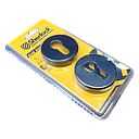 Sherlock Escutcheon Ring Kunci Cover Cylinder Stainless Bulat - Black