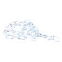 Rantai Plastik 6 mm x 1 meter - Putih