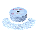 Rantai Plastik 6 mm x 25 Meter - Putih