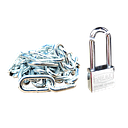 Rantai 8mm + Gembok Seal 50pjg - 40cm