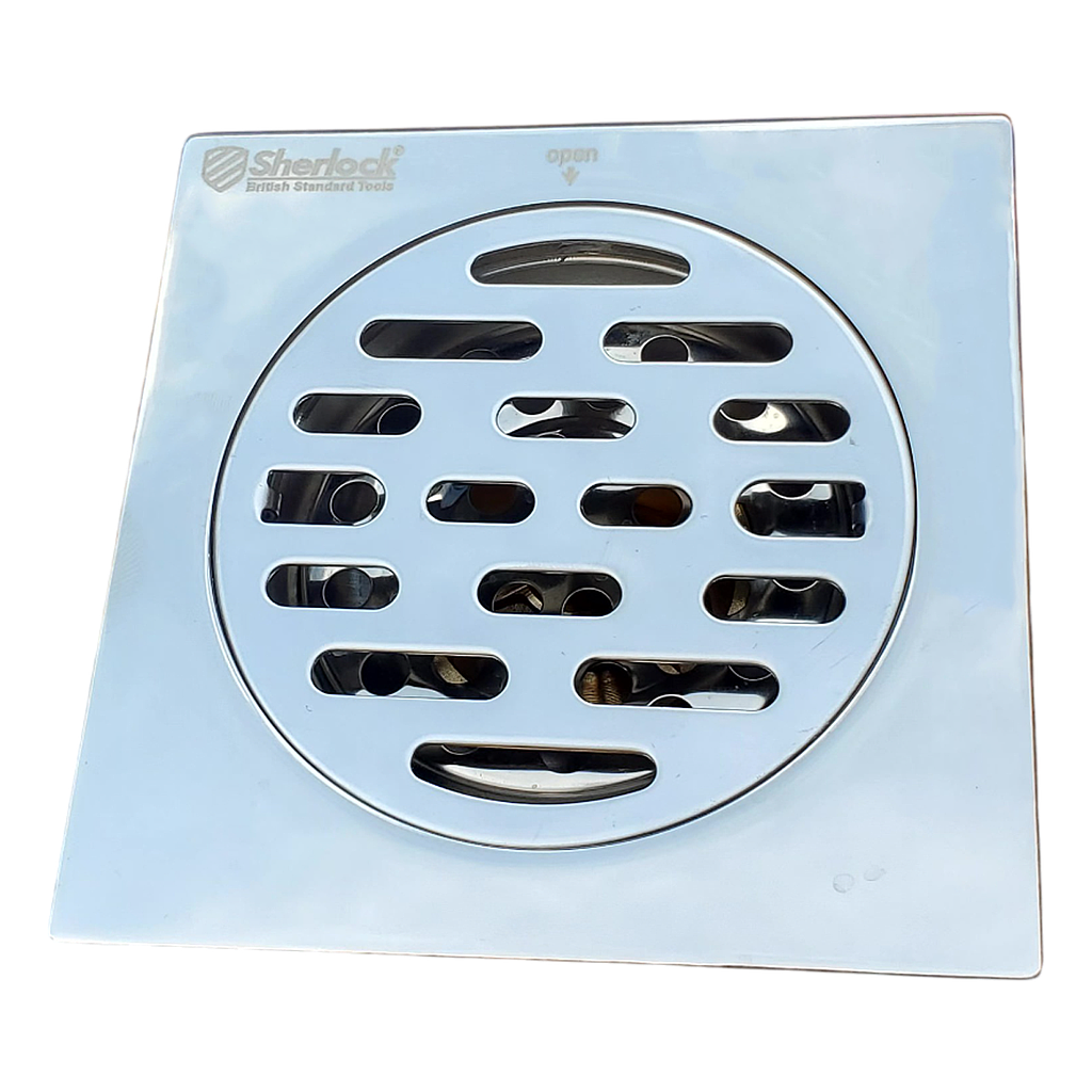 Sherlock Floor Drain SUS304 - SATIN (Brushed)