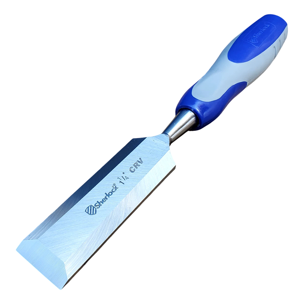 SHERLOCK Wood Chisel Plastic Handle 1 1/4 Inch (Pahat Kayu)