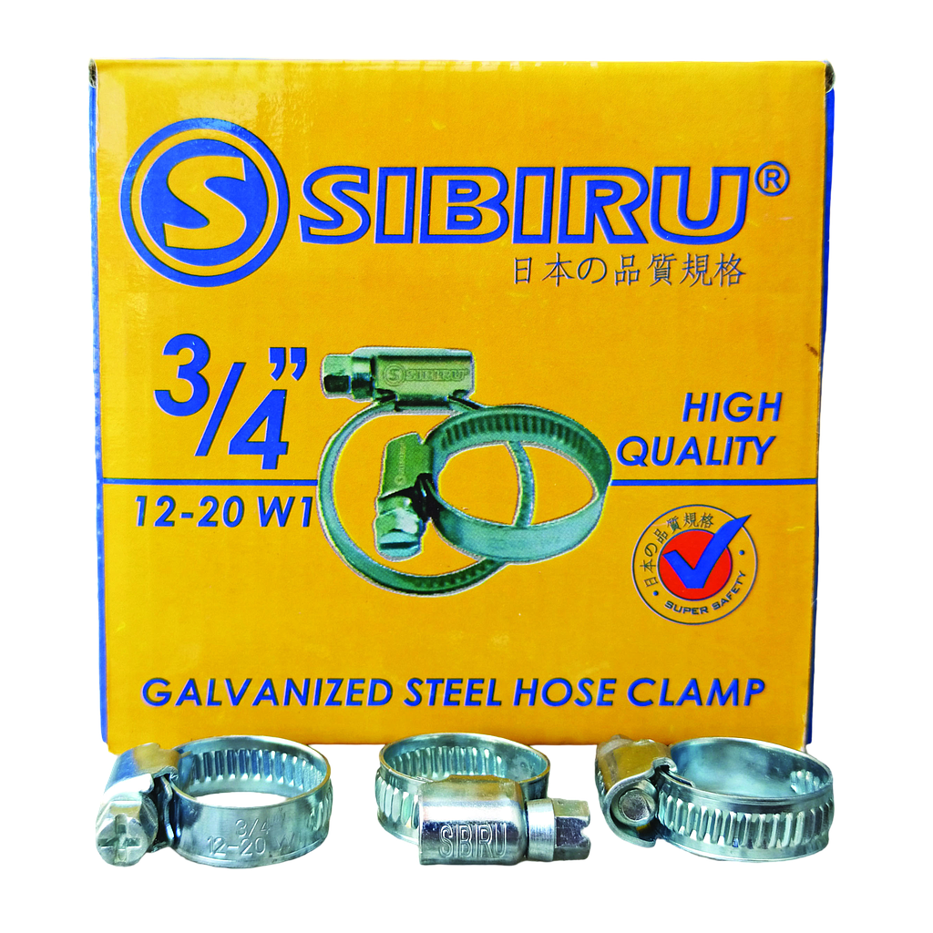 SIBIRU KLEM SELANG 3/4" (KTK:50pcs)