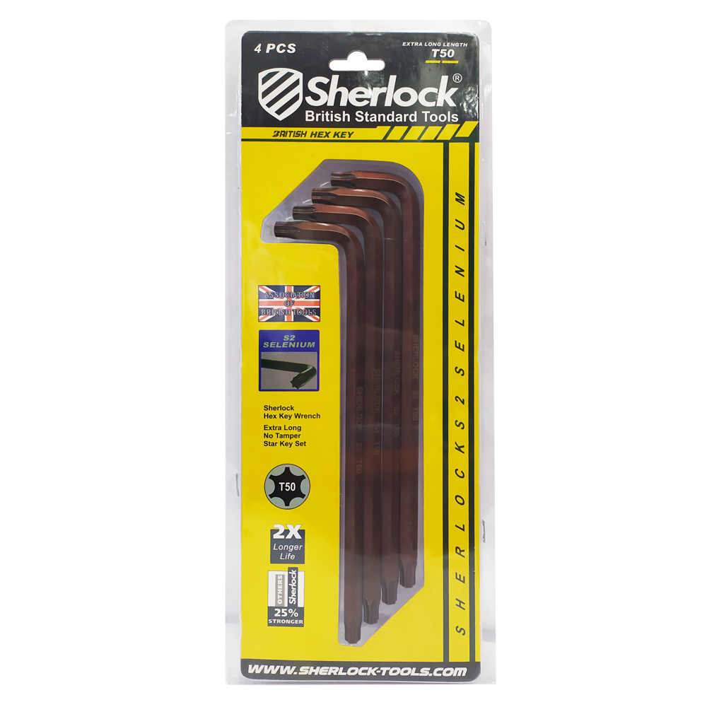 Sherlock HexKey (Bintang)-Selenium T50 (4pcs/pack)