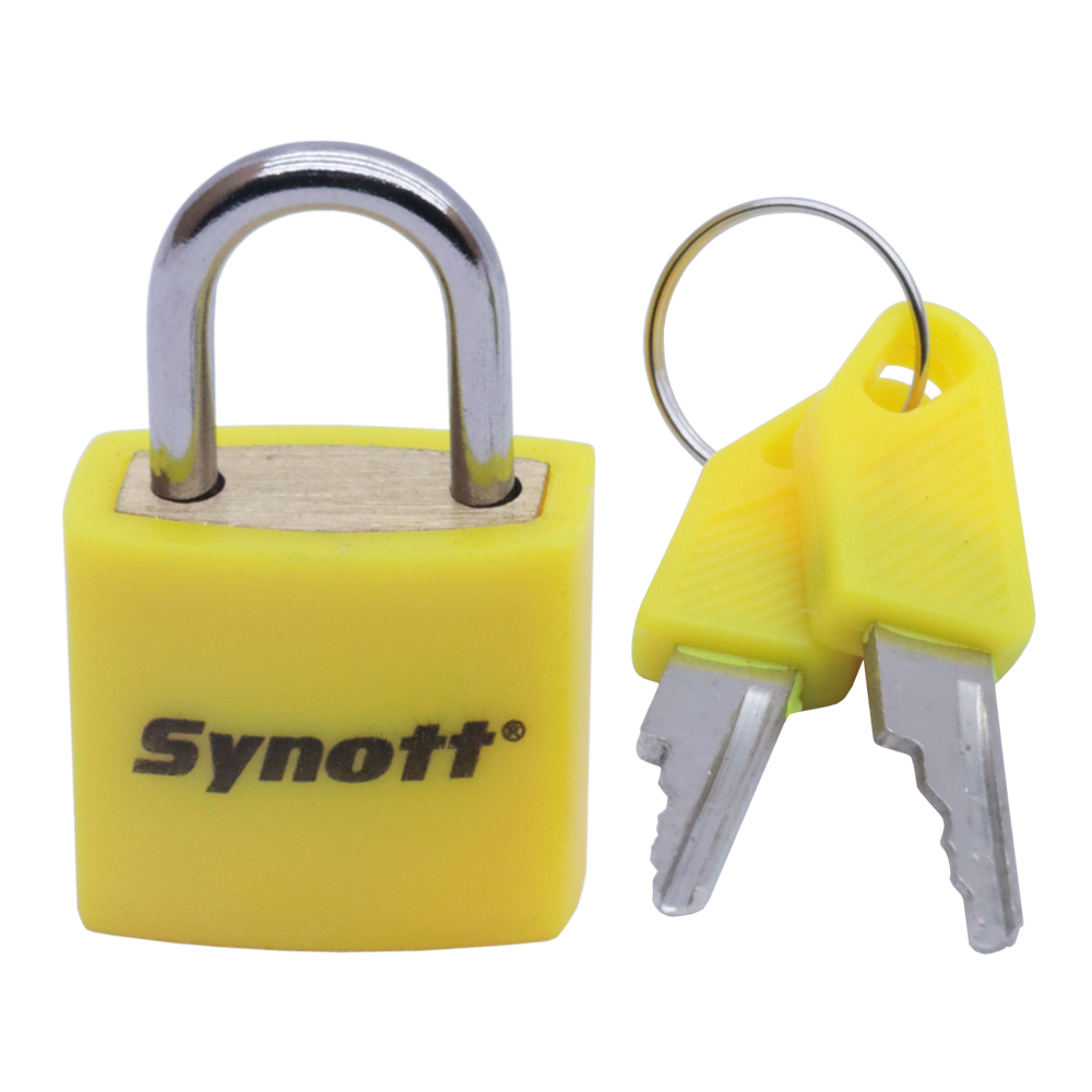 Synott Gembok Koper Brass (25mm)-KUNING