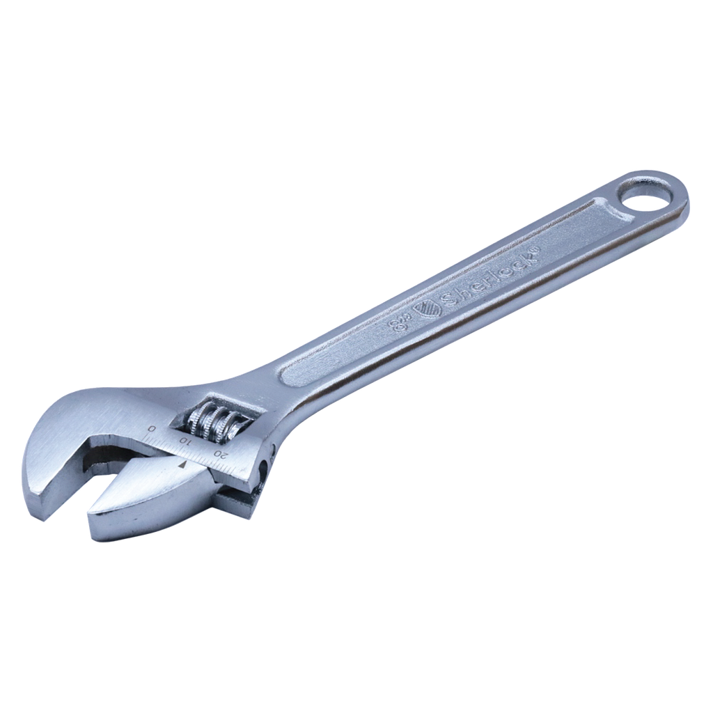 Sherlock Kunci Inggris 8" (CHROME)