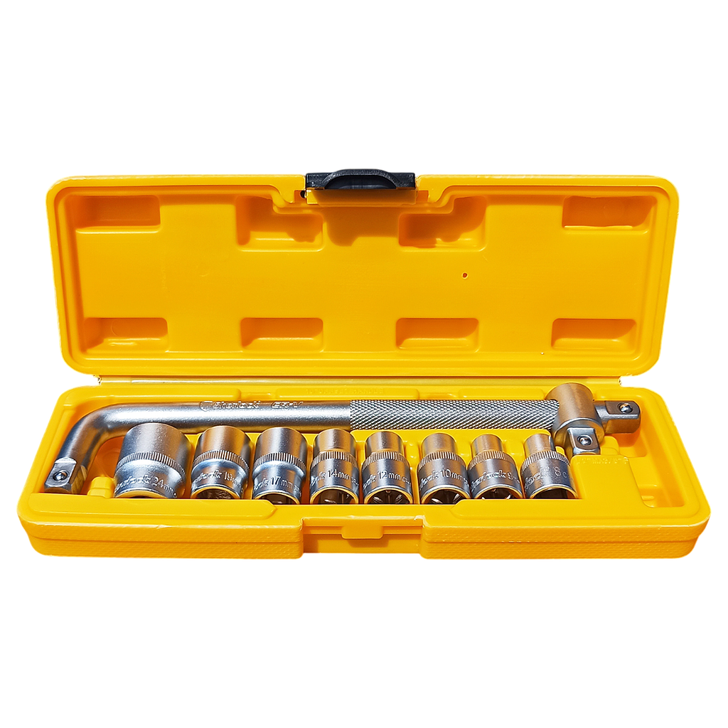 Sherlock Kunci Sock Set (8Pcs+Handle 1/2"x10")