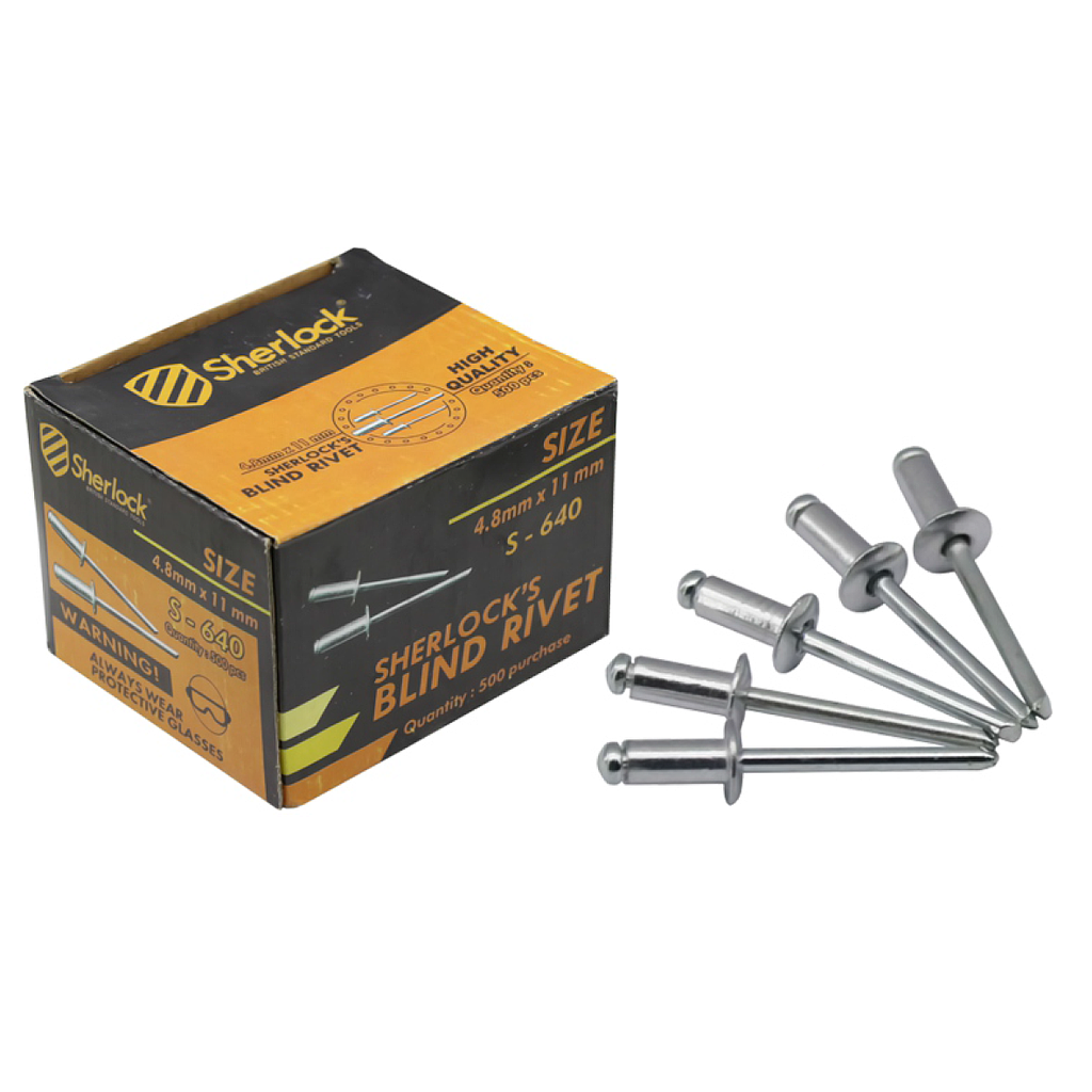 Sherlock Paku RIVET S-550 (4x13mm)