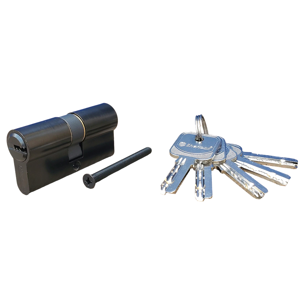 Sherlock Cylinder Kunci (Computer) - BLACK MATTE
