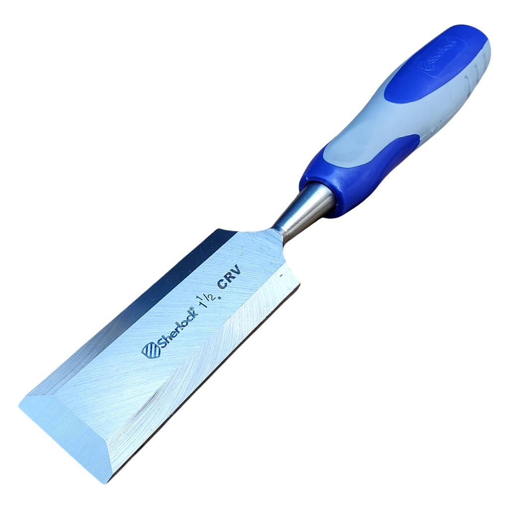 SHERLOCK Wood Chisel Plastic Handle 1 1/2 Inch (Pahat Kayu)